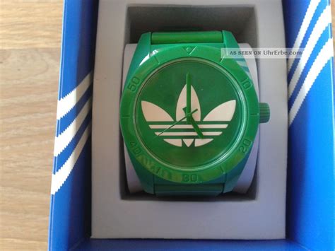 adidas uhr grün